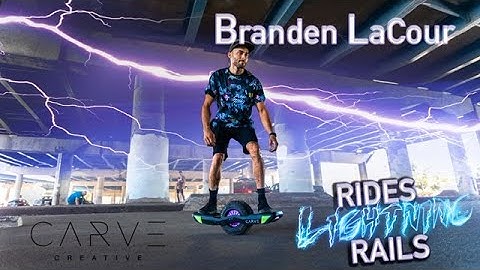 Branden Lacour: Onewheel GT Lightning Rails Trail Session - Raw & Uncut!!