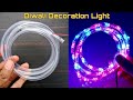 How To Make Led Decoration Light At Home | Led Light For Diwali Decoration | By - CreativeShivaji