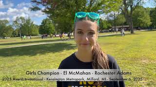 Interview: El McMahan of Rochester Adams at the 2025 Averill Invitational