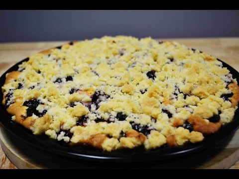 ПИРОГ с Вишней, Яблоком и Штрейзелем    Очень Вкусный Пирог  Cherry pie