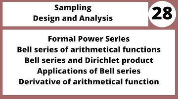Analytic Number Theory in Hindi Urdu MTH435 LECTURE 28