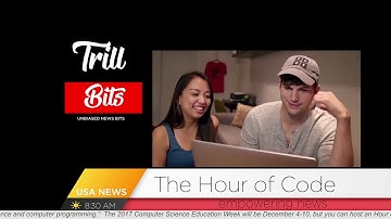 Trill Bits Hour Of Code Ashton Kutcher, Mark Zuckerberg, Malala Yousafzai
