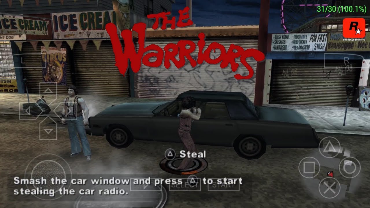 The warriors game open world dengan bertemakan street gang yang mencoba menguasai wilayah.