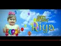 Birthday outdoor shoot |Riya | Prashanth+ Divyalatha |2018 .