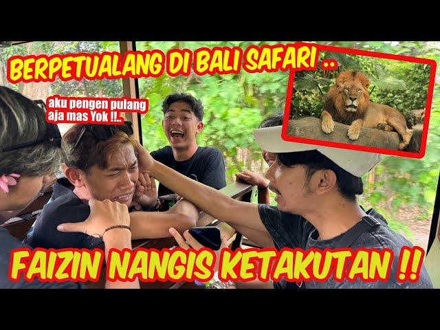 Hari pertama di Bali langsung nangis !! TERNYATA FAIZIN GAK BERANI MASUK KESINI class=