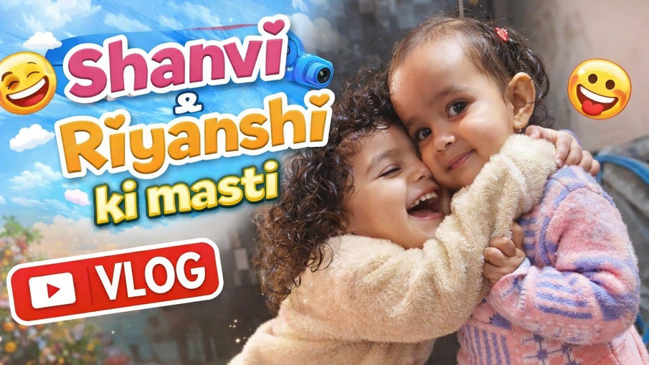 Shanvi ❤️ Riyanshi Ki Pyari Masti | Cute Sister Bonding Vlog