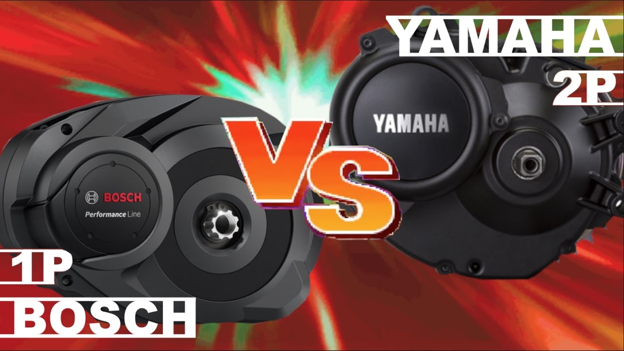 Yamaha PW vs Bosch Performance Mid Drive Electric Motor - YouTube