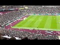 London stadium seats in the academy section row 69