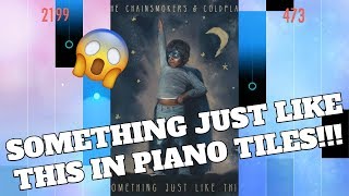 SOMETHING JUST LIKE THIS IN PIANO TILES!!! screenshot 5