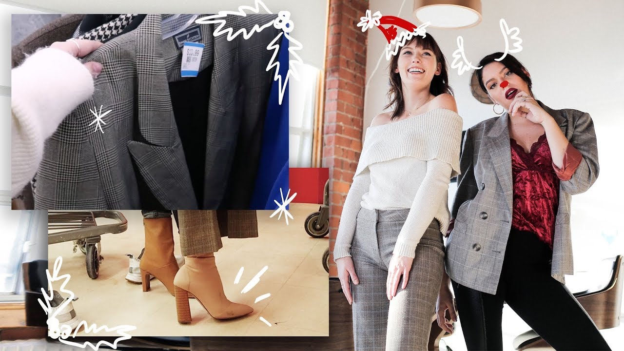 We Thrifted Holiday Outfits!