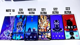 s23 ultra vs s22 ultra vs s21 ultra vs note 20 ultra vs s20 ultra vs note 10 plus! (pros & cons)