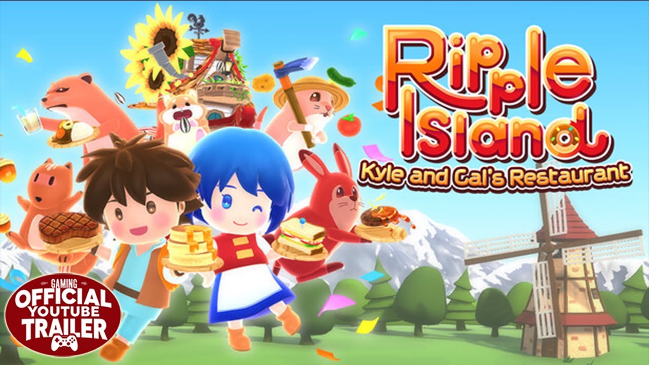 RippleIsland Kyle and Cal's Restaurant (2025) - Official Game Trailer