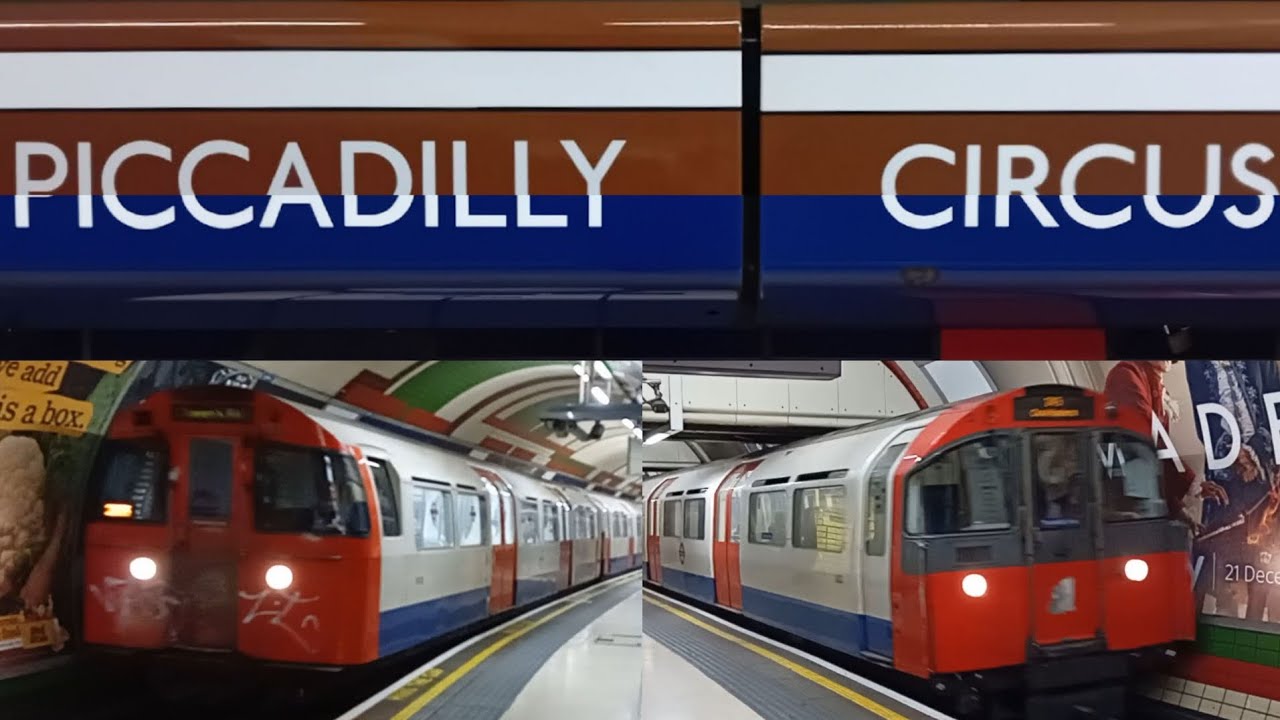 Trains at Piccadilly Circus 