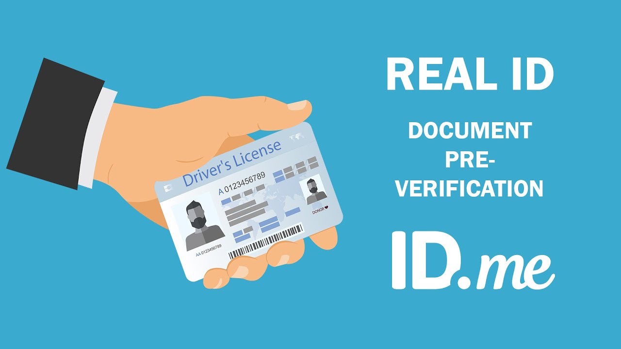 Real ID Document Pre Verification from ID.me 