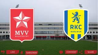 MVV Maastricht - RKC Waalwijk