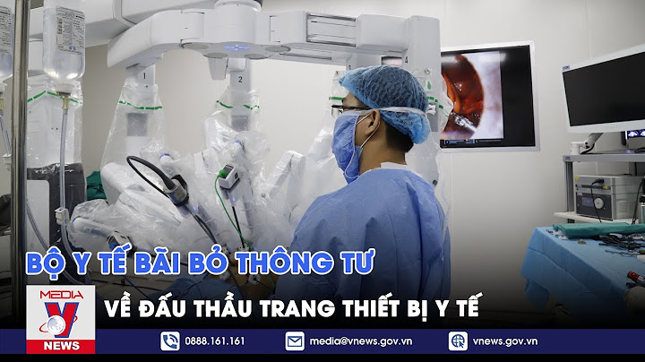 Thầu trang thiết bị y tế bệnh viện là gì năm 2024