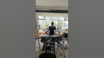 Rush “Cygnus X-1 Book II: Hemispheres” Pt2 #rush #rushcover #drumcover #shorts #rushband #drummer