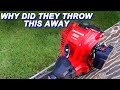 This Craftsman Trimmer Was Thrown Away.