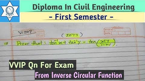 DCE - First Semester | Engineering Mathematics Imp Model Qn For Exam | Most watch