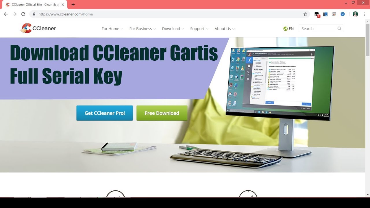 serial key number pro ccleaner