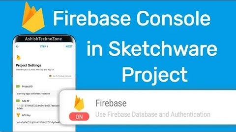 How to Setup Firebase with professional setup in Sketchware 🧐 How to connect firebase console