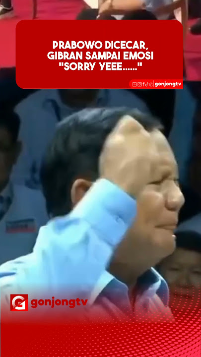 Download lagu Prabowo dicecar Anies, Gibran Emosi. Sorry yee.... #anies #prabowo #gibran
