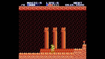 Zelda 2: Adventure of Link (NES) 100% Walkthrough/Playthrough Part 3: Island Palace