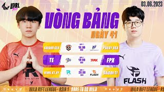 CES vs NGX | TE vs FPX | KT.RY vs TF - VÒNG BẢNG NGÀY 41 WRL ASIA 2023 (BO3)