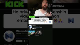 He privated all his Genshin videos after Asmon embarrassed him Wealth