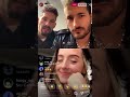 Mau y Ricky, Evaluna “La Grosera” INSTAGRAM LIVE