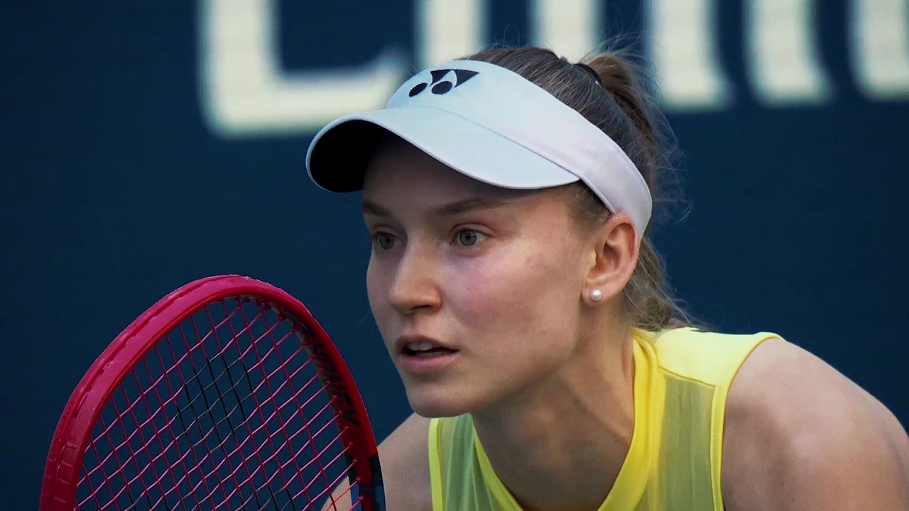 You don't have to be loud to make a major statement. | Elena Rybakina | Yonex