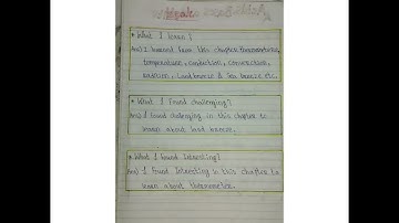 learners diary class -7            chapter 4 - Heat 🔥🔥🔥