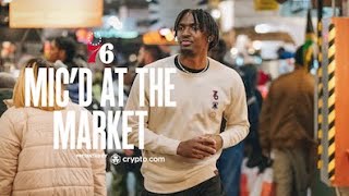 MIC'D AT THE MARKET: TYRESE MAXEY