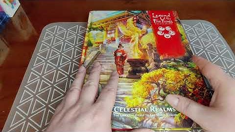 Legend of the Five Rings (5E) --  Celestial Realms supplement review