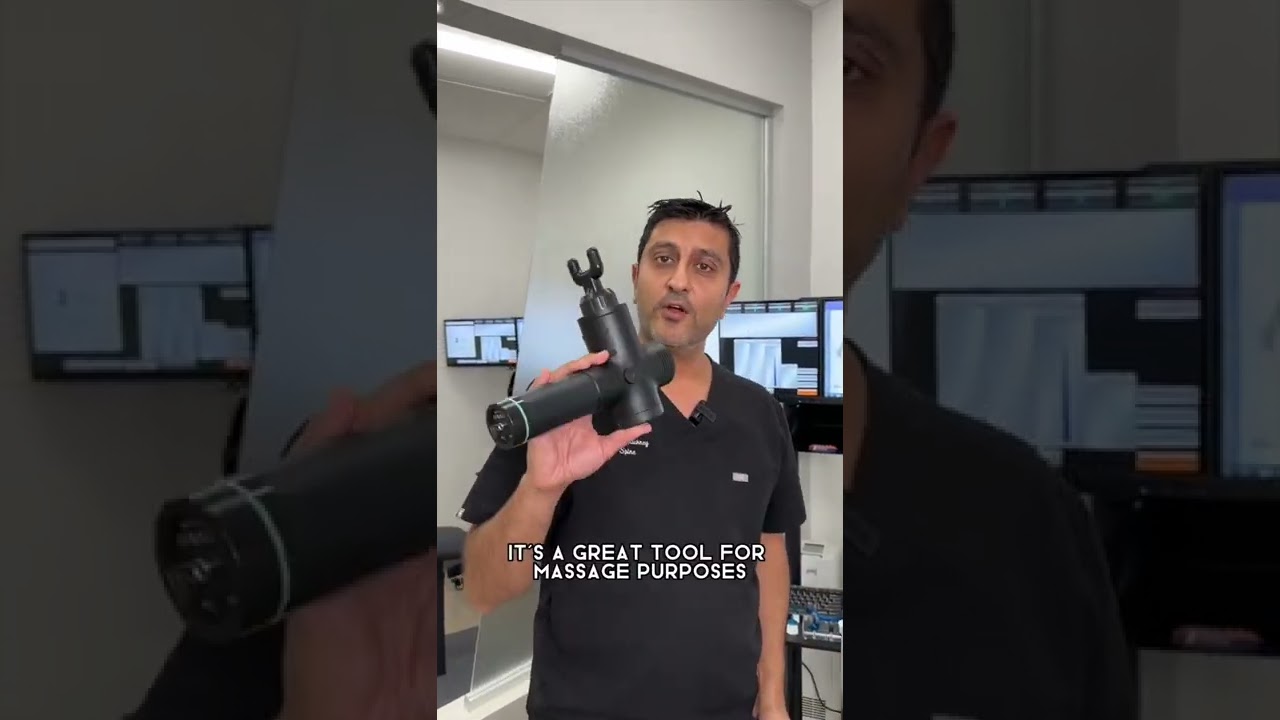 Did you know: Massage gun should only be used on your muscles not joints!