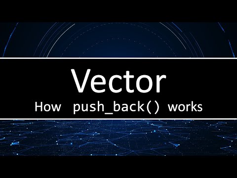 C++ Vector's push_back()