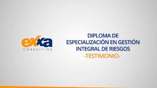 Testimonio | Diploma de Especialización Gestión Integral de Riesgos certificado por la UNI [DEGIR]