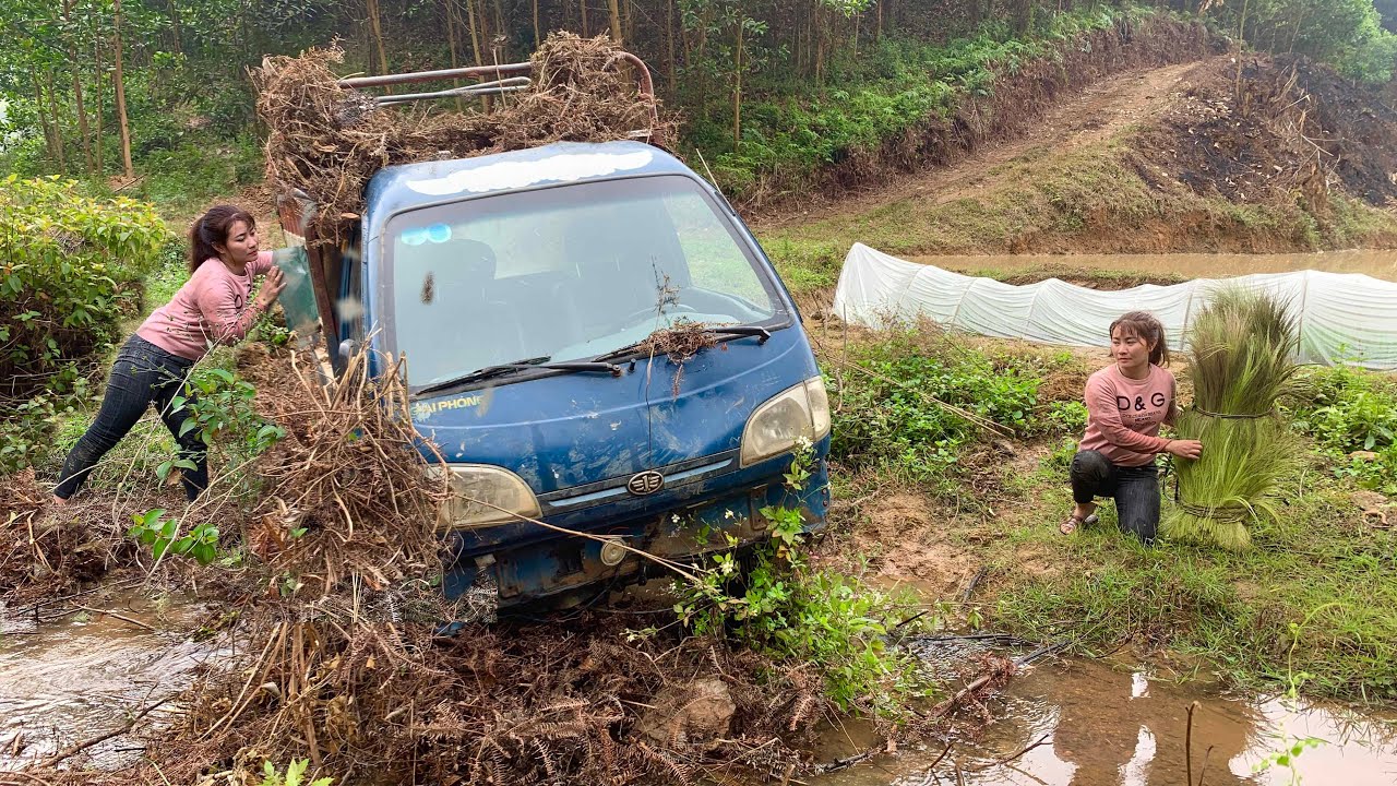 The car was found by me in a field deep in the deserted forest. It will be repaired.