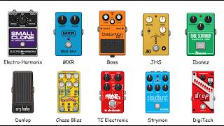 Every Guitar Pedal Brand Explained Update