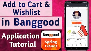 How to Add to Cart & Wishlist any Product in Banggood App screenshot 1