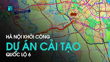 Hà Nội: Khởi công dự án mở rộng Quốc lộ 6, đoạn Ba La - Xuân Mai | VTC1