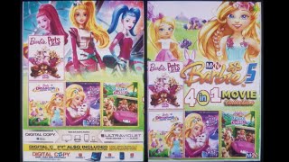 Mn Barbie 5 4 In 1 Movie Collection mn Dvd Menu 2025