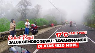 Jalur Cemoro Sewu Tawangmangu Pagi Hari