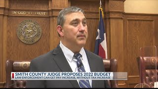Proposed Smith County budget calls for raises for law officers, no tax rate increase