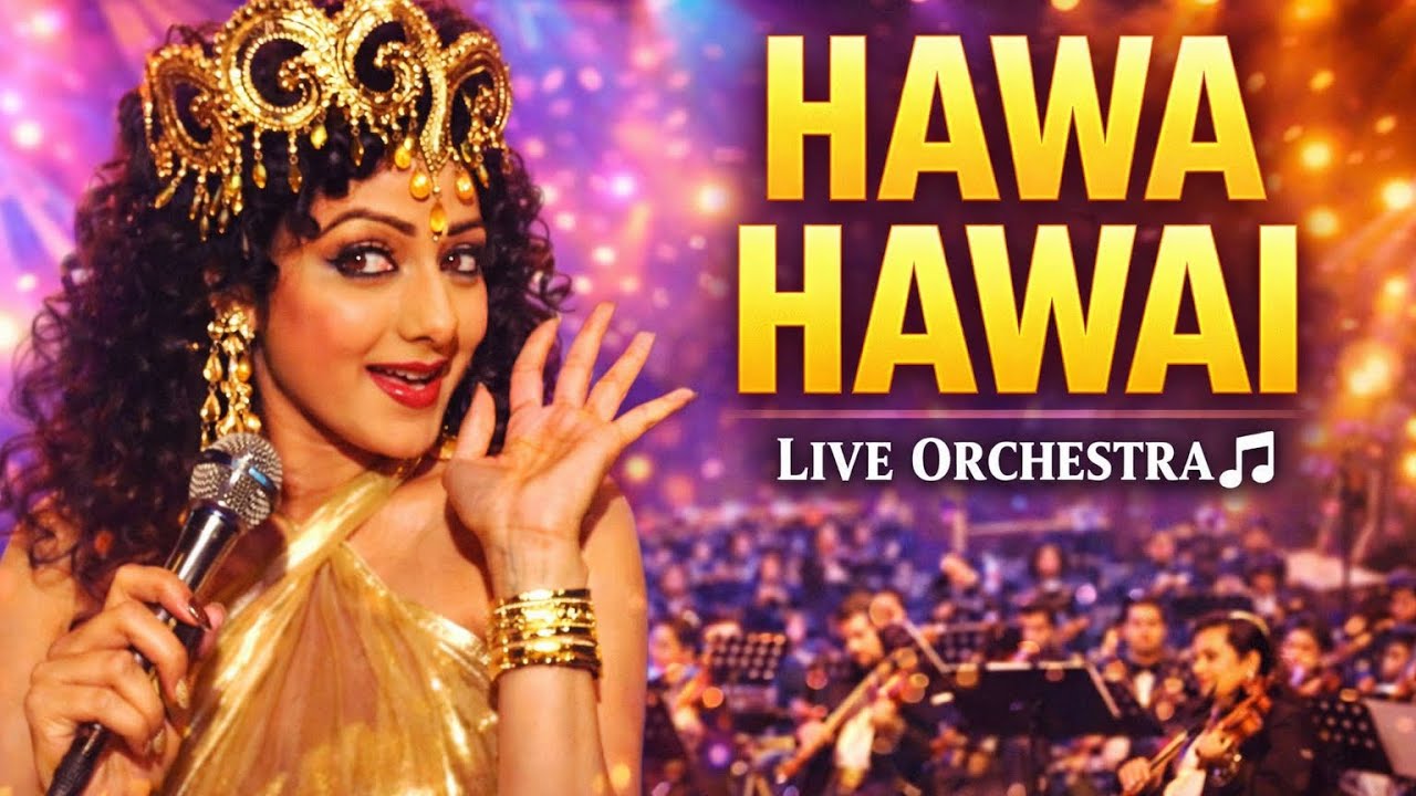 Hawa Hawai 🔥Mr India| Live by Drishti Gupta Saregama little champs fame| Laxmikant Pyarelal, Sridevi