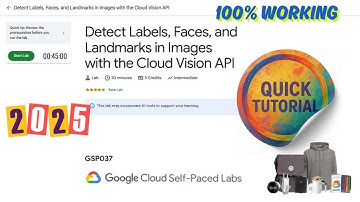 Detect Labels, Faces, and Landmarks in Images with the Cloud Vision API || GSP037 || #qwiklabs