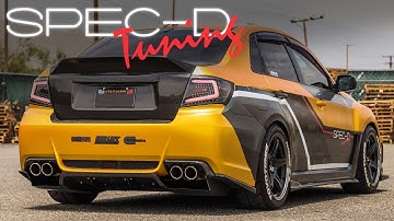SPECDTUNING INSTALLATION VIDEO: 2008-2014 SUBARU IMPREZA WRX SEDAN LED TAIL LIGHT