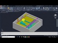 AutoCAD 2020 - 3D Modelling - House-T - Part 6 - Ceiling Floors + Final Ground Floor Components