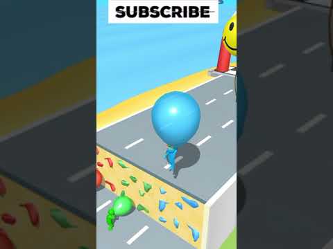 Balloon Pop Run 3D - Gameplay Walkthrough | Ios, Android mobile #shorts mobile games Level 8 ??