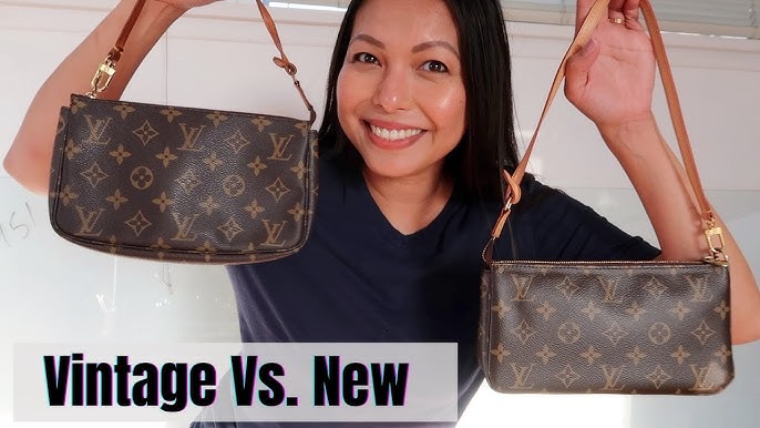 Updated LV Pochette Accessoires with a chain  Louis Vuitton new model 2023  worth it? 